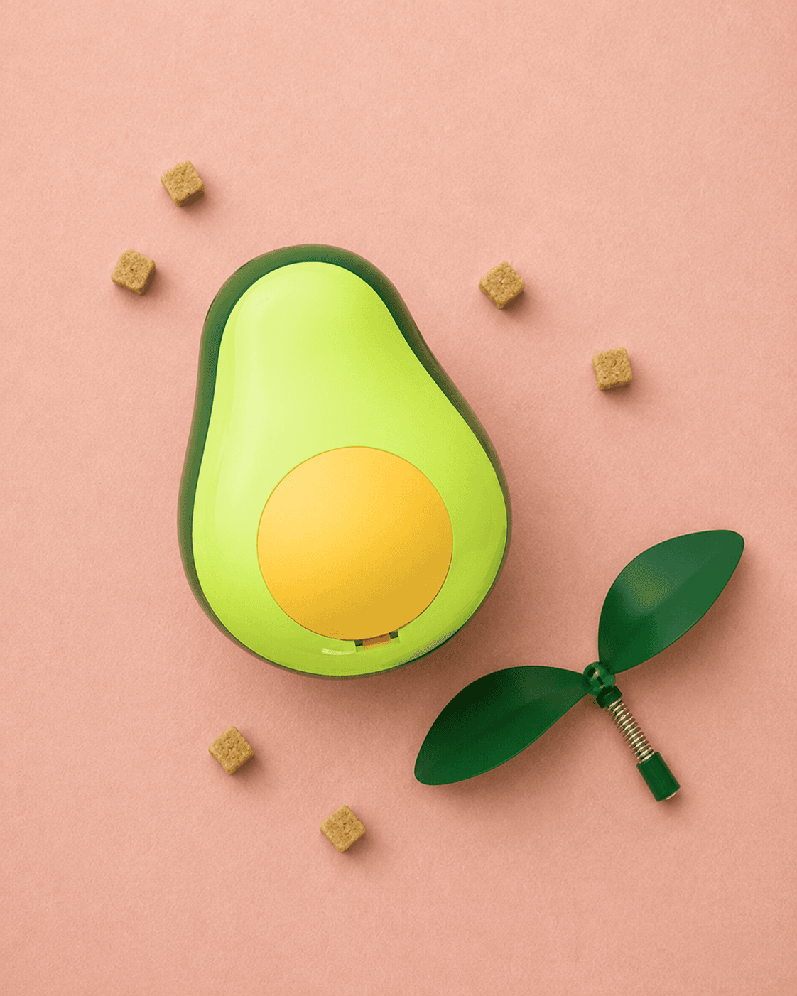 Avocado treat tumbler detail view