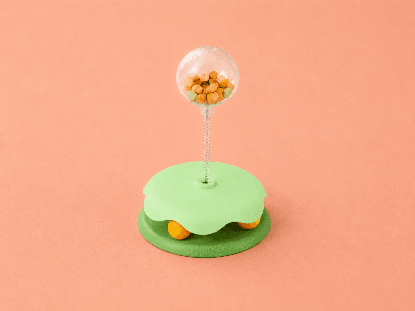 Eggshell Slow Feeder — Green
