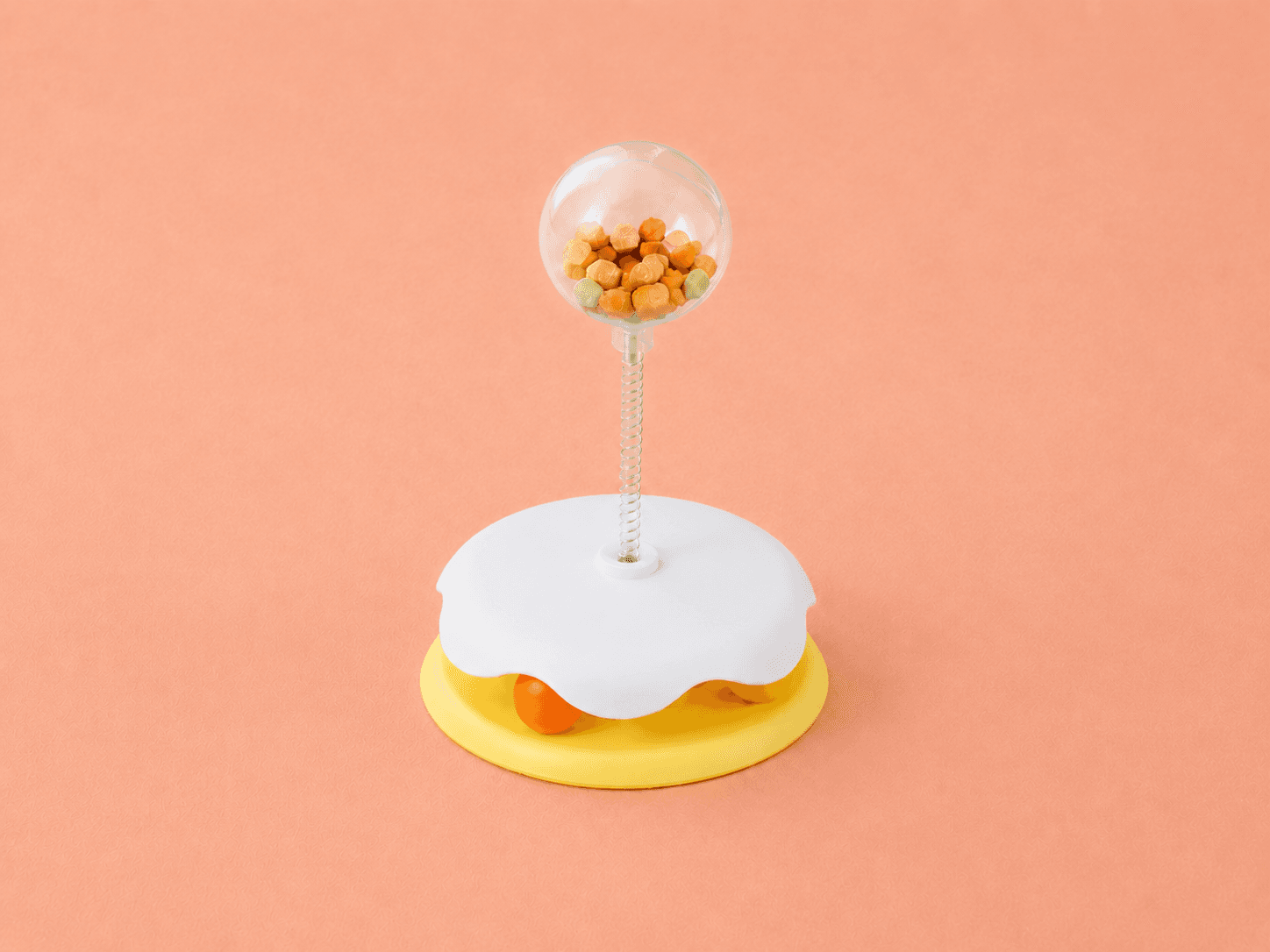 Eggshell Slow Feeder — Yellow