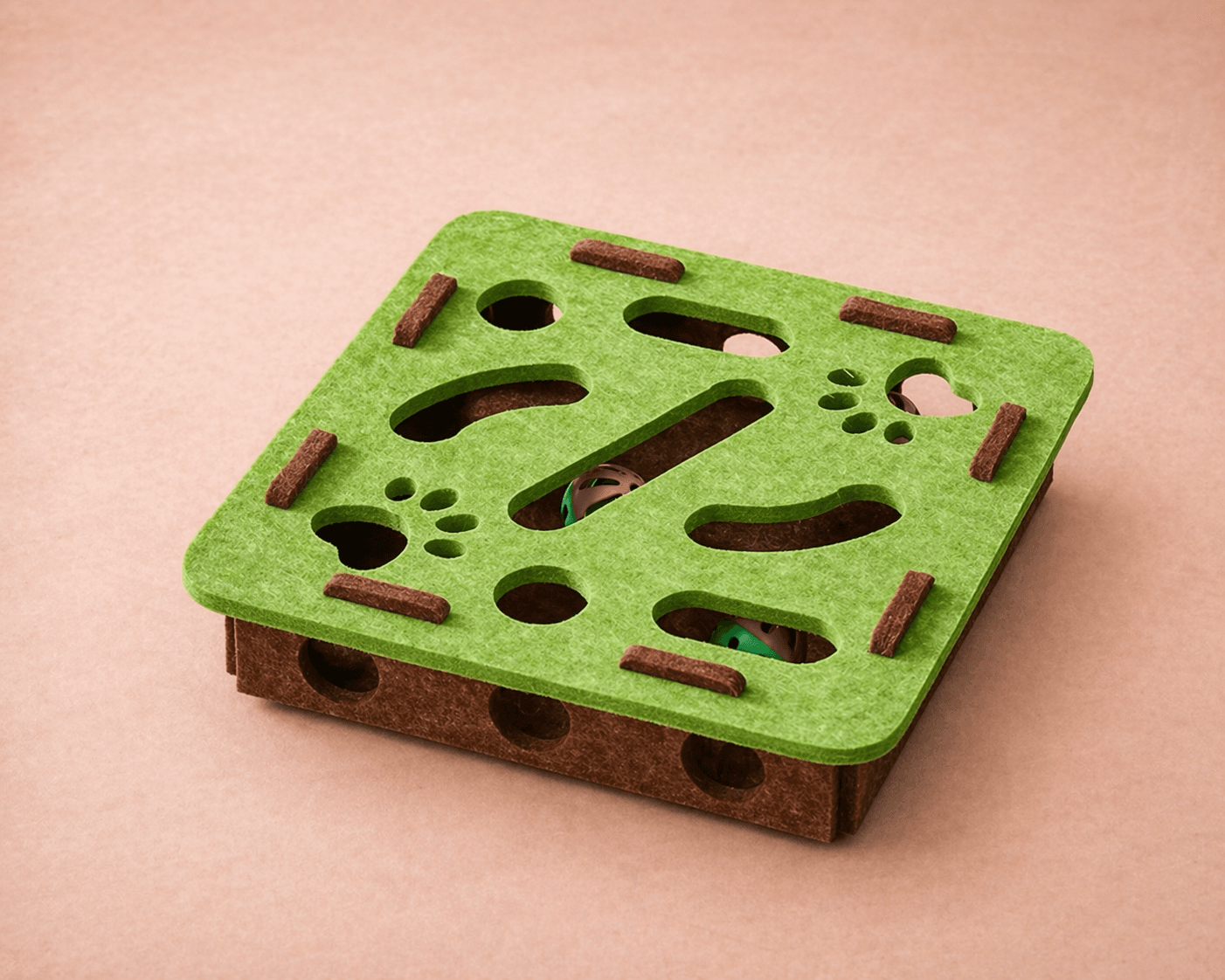 Felt Puzzle Maze — Square