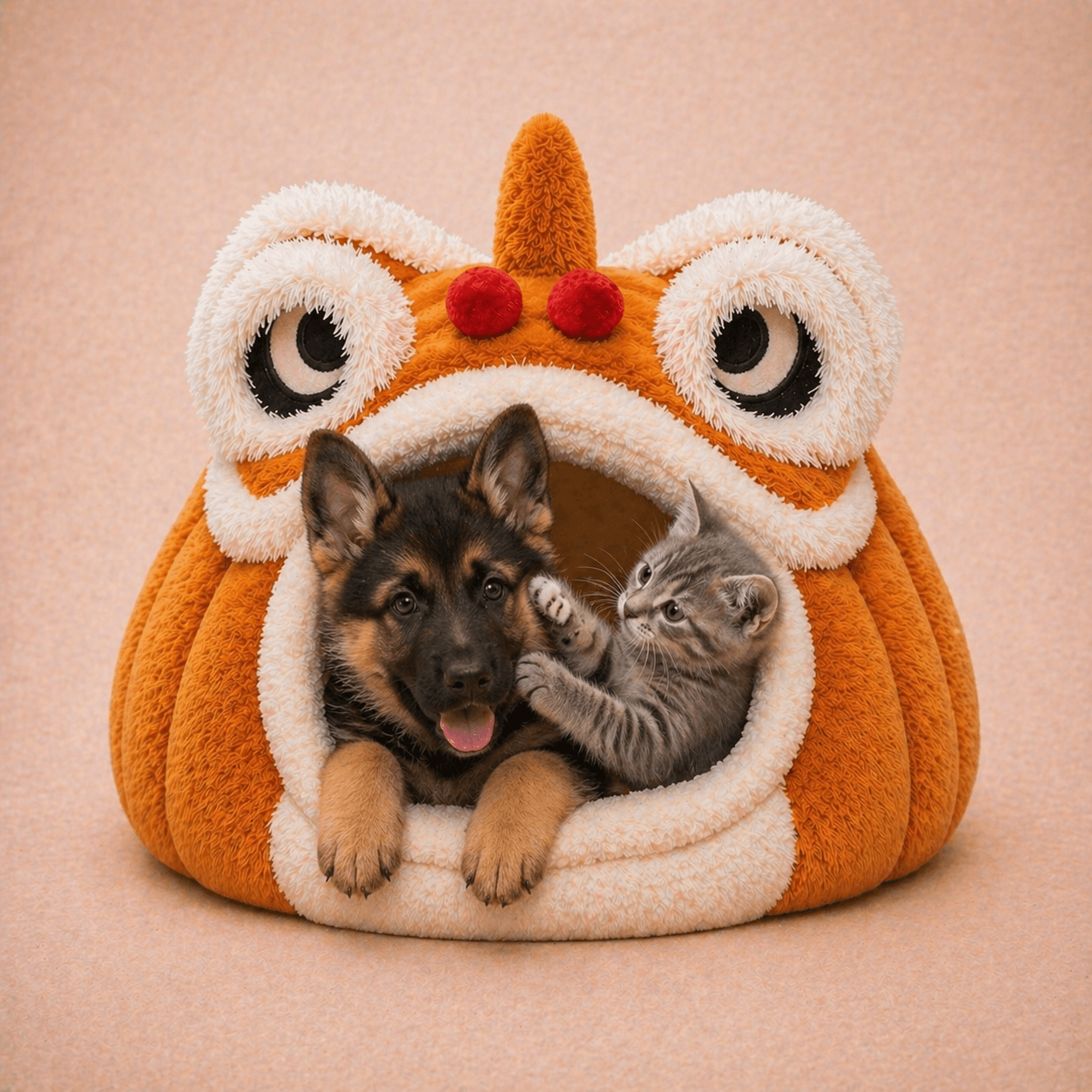 Lion Dance Cave Bed — detail view 2