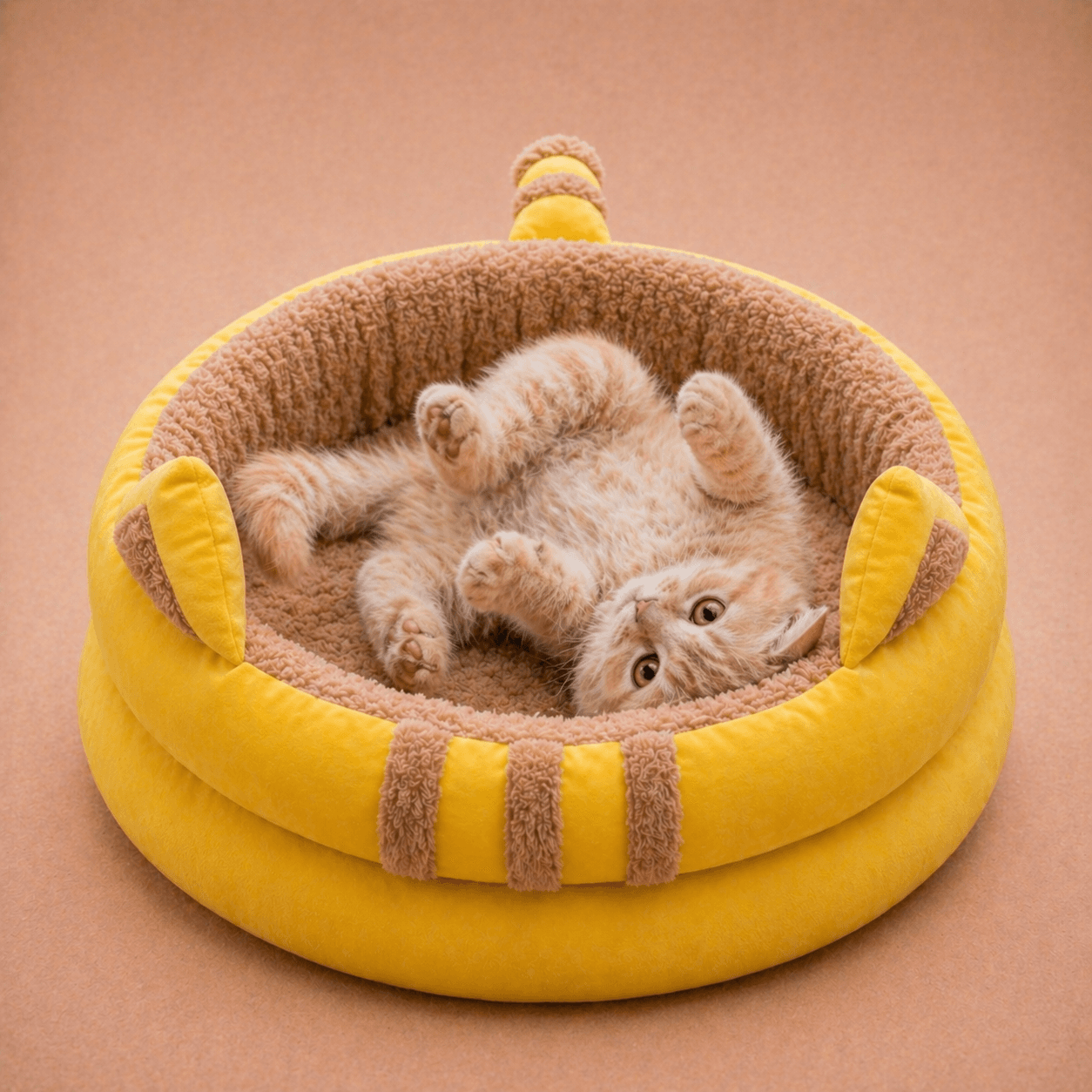 Pikachu Round Bolster Bed — detail view 3