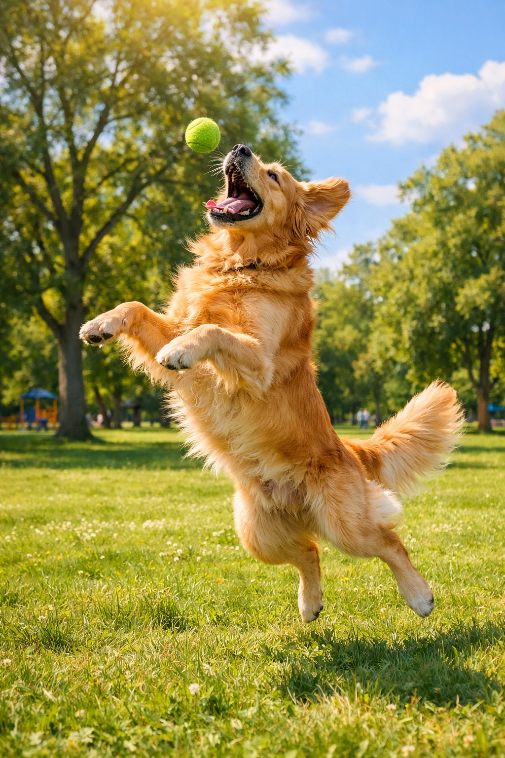 Dog enjoying a calming lick mat ritual
