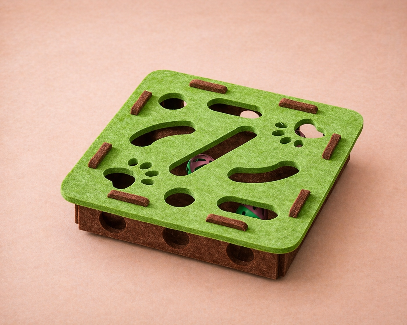 Felt Puzzle Maze — Square