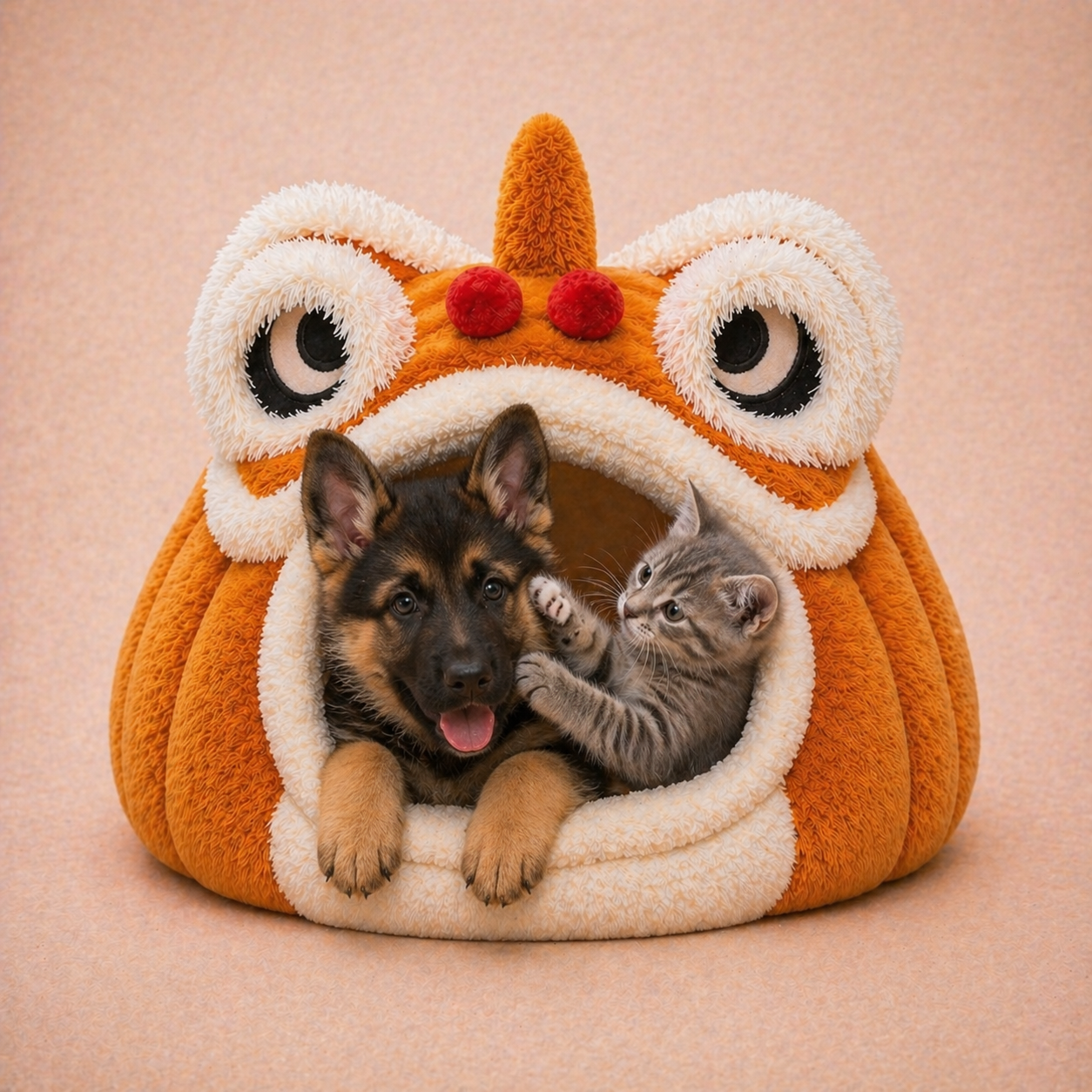 Lion Dance Cave Bed — detail view 2