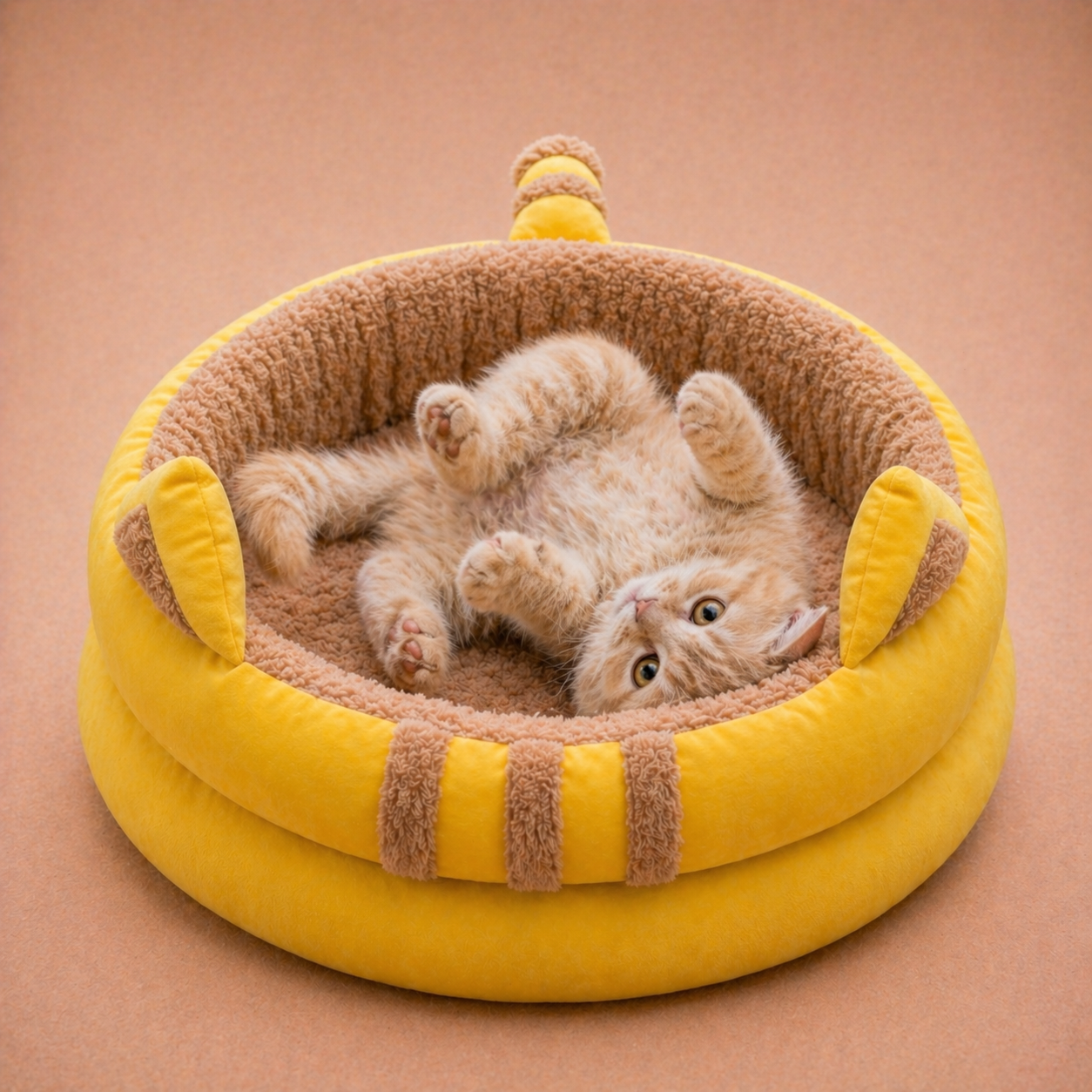 Pikachu Round Bolster Bed — detail view 3